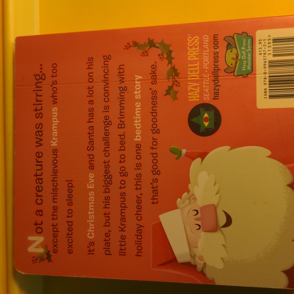 #15 😍 5 For $25 😍 Good Night Krampus Board Book - Picture 6 of 8